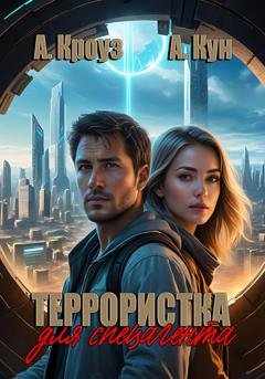 Обложка книги «Террористка для спецагента» — Антон Кун