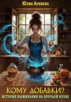 Обложка книги «Кому добавки? История выживания на орочьей кухне» — Юлия Арниева