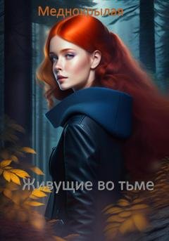 Обложка книги «Живущие во тьме» — Меднокрылая