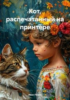 Обложка книги «Кот, распечатанный на принтере» — Иван Владимирович Попов