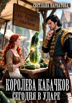 Обложка книги «Королева кабачков сегодня в ударе» — Светлана Нарватова