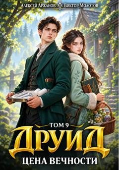 Обложка книги «Друид. Том 9. Цена вечности» — Виктор Молотов