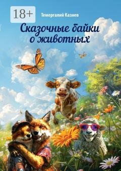 Обложка книги «Сказочные байки о животных» — Темергалий Казиев