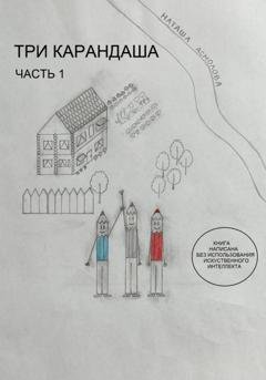Обложка книги «Три карандаша» — Наташа Асмолова