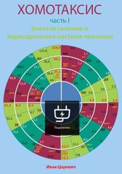 Обложка книги «Хомотаксис. Часть 1. Золотое сечение и периодическая система человека» — Иван Царевич