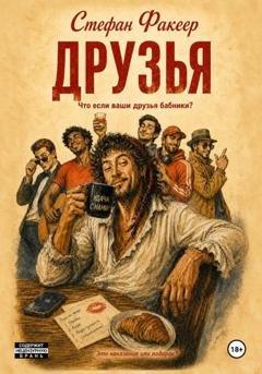 Обложка книги «Друзья» — Стефан Факеер
