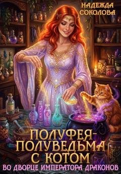 Обложка книги «Полуфея-полуведьма с котом во дворце императора драконов» — Надежда Соколова