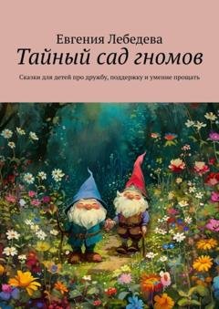 Обложка книги «Тайный сад гномов. Сказки для детей про дружбу, поддержку и умение прощать» — Евгения Лебедева