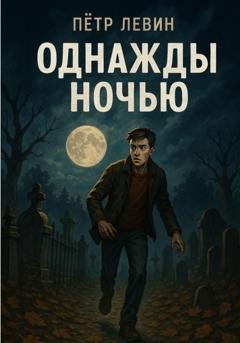 Обложка книги «Однажды ночью» — Пётр Левин