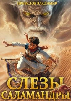 Обложка книги «Слезы саламандры» — Владимир Привалов
