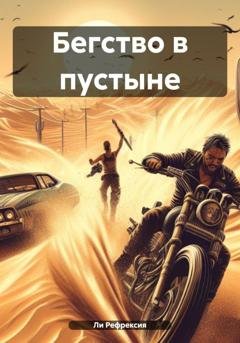 Обложка книги «Бегство в пустыне» — Ли Рефрексия