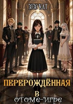 Обложка книги «Перерождённая в отоме-игре» — Зозо Кат
