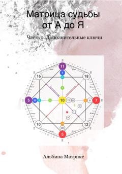 Обложка книги «Матрица судьбы. Дополнительные ключи» — Альбина Матрикс