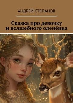 Обложка книги «Сказка про девочку и волшебного оленёнка» — Андрей Степанов
