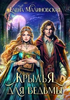 Обложка книги «Крылья для ведьмы» — Елена Малиновская