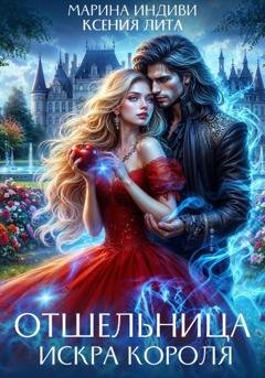 Обложка книги «Отшельница. Искра короля» — Марина Индиви
