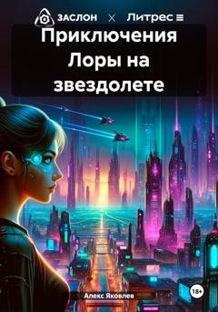 Обложка книги «Приключения Лоры на звездолете» — Алекс Яковлев