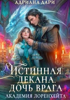 Обложка книги «Истинная декана. Дочь врага. Академия Лоренхейта» — Адриана Дари