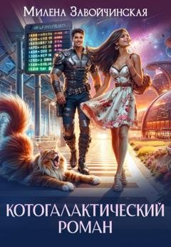 Обложка книги «Котогалактический роман» — Милена Завойчинская