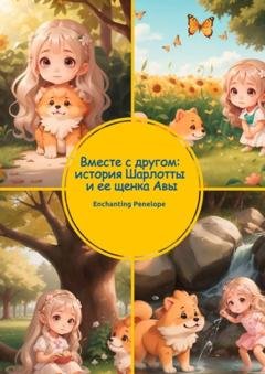 Обложка книги «Вместе с другом: история Шарлотты и её щенка Авы» — Penelope Enchanting