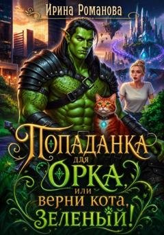 Обложка книги «Попаданка для орка, или Верни кота, зеленый!» — Ирина Романова