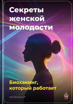 Обложка книги «Секреты женской молодости: Биохакинг, который работает» — Артем Демиденко