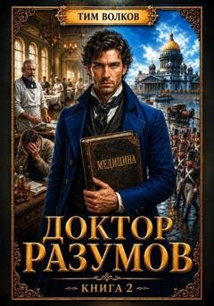 Обложка книги «Доктор Разумов. Книга 2» — Тим Волков