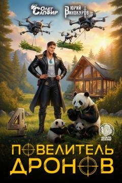 Обложка книги «Повелитель дронов – 4» — Юрий Винокуров