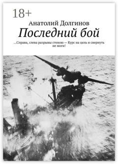 Обложка книги «Последний бой. … Справа, слева разрывы стеною – Курс на цель и свернуть не моги!» — Анатолий Долгинов