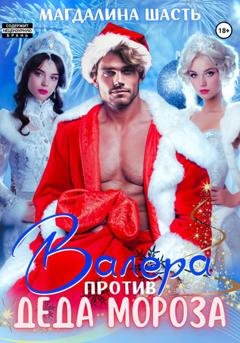 Обложка книги «Валера против деда Мороза» — Магдалина Шасть