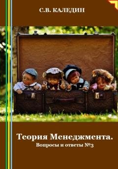 Обложка книги «Теория Менеджмента. Вопросы и ответы 3» — Сергей Каледин