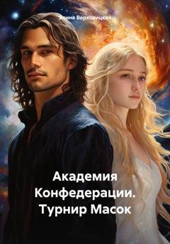 Обложка книги «Академия Конфедерации. Турнир Масок» — Элина Верховицкая
