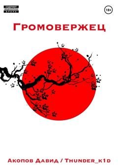 Обложка книги «Громовержец» — Давид Thunder_k1d Акопов