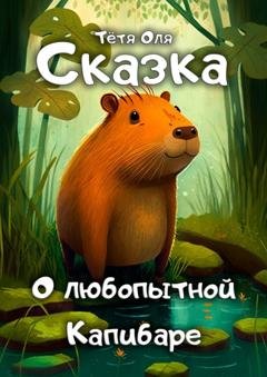 Обложка книги «Сказка о любопытной капибаре» — Тётя Оля