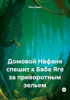 Обложка книги «Домовой Нафаня спешит к Бабе Яге за приворотным зельем» — Пётр Левин