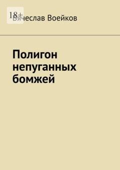 Обложка книги «Полигон непуганных бомжей» — Вячеслав Воейков