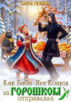 Обложка книги «Как баба Яга Кощея за горошком отправляла» — Мотя Губина