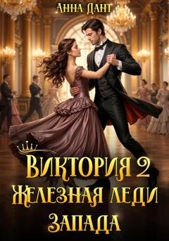 Обложка книги «Виктория 2 Железная леди Запада» — Анна Дант