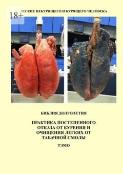 Обложка книги «Практика постепенного отказа от курения и очищения легких от табачной смолы» — Тэмо