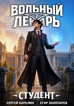 Обложка книги «Вольный лекарь. Студент. Том 7» — Сергей Карелин