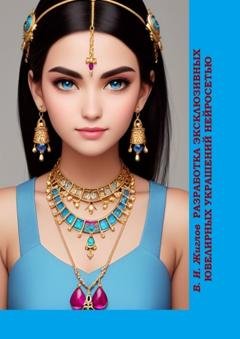 Обложка книги «Разработка эксклюзивных ювелирных украшений нейросетью» — Валерий Жиглов