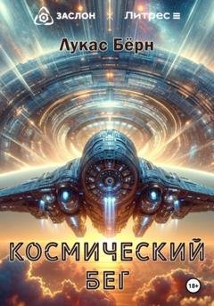 Обложка книги «Космический бег» — Лукас Бёрн