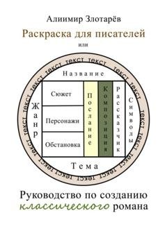 Обложка книги «Раскраска для писателей, или Руководство по созданию классического романа» — Алиимир Злотарёв
