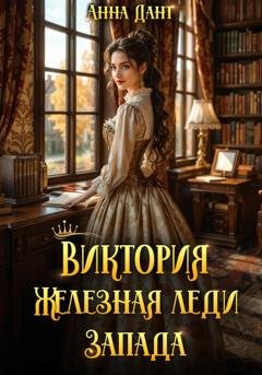 Обложка книги «Виктория Железная леди Запада» — Анна Дант