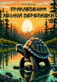 Обложка книги «Приключения лесной черепашки» — Илья Дмитриевич Булаш