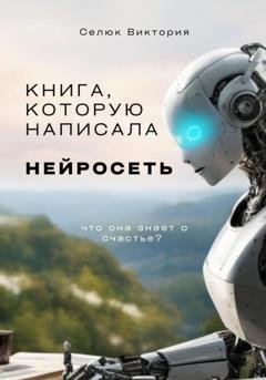Обложка книги «Книга, которую написала нейросеть» — Виктория Селюк