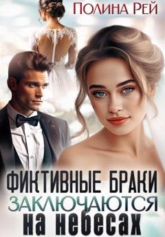 Обложка книги «Фиктивные браки заключаются на небесах» — Полина Рей