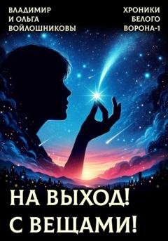 Обложка книги «ХРОНИКИ БЕЛОГО ВОРОНА-1. НА ВЫХОД! С ВЕЩАМИ!» — Владимир и Ольга Войлошниковы