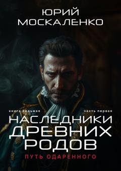 Обложка книги «Путь одарённого. Наследники древних родов. Книга седьмая. Часть первая» — Юрий Москаленко