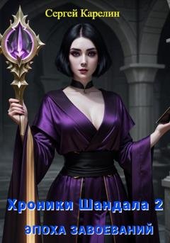 Обложка книги «Хроники Шандала 2. Эпоха Завоеваний» — Сергей Карелин